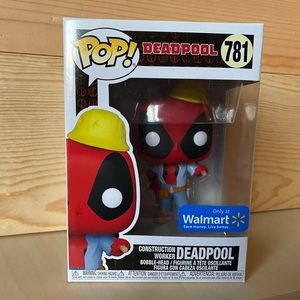 Deadpool Construction Worker Funko Pop